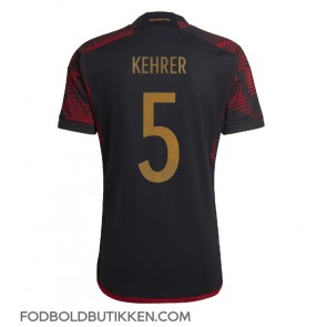 Tyskland Thilo Kehrer #5 Udebanetrøje VM 2022 Kortærmet